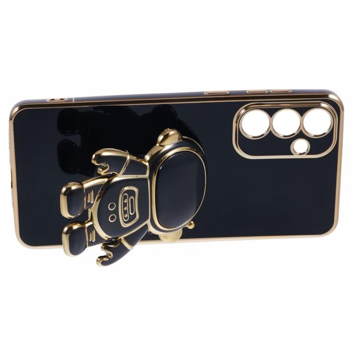 OEM - Samsung Galaxy A55 5G Skal Elektroplätering TPU - Svart