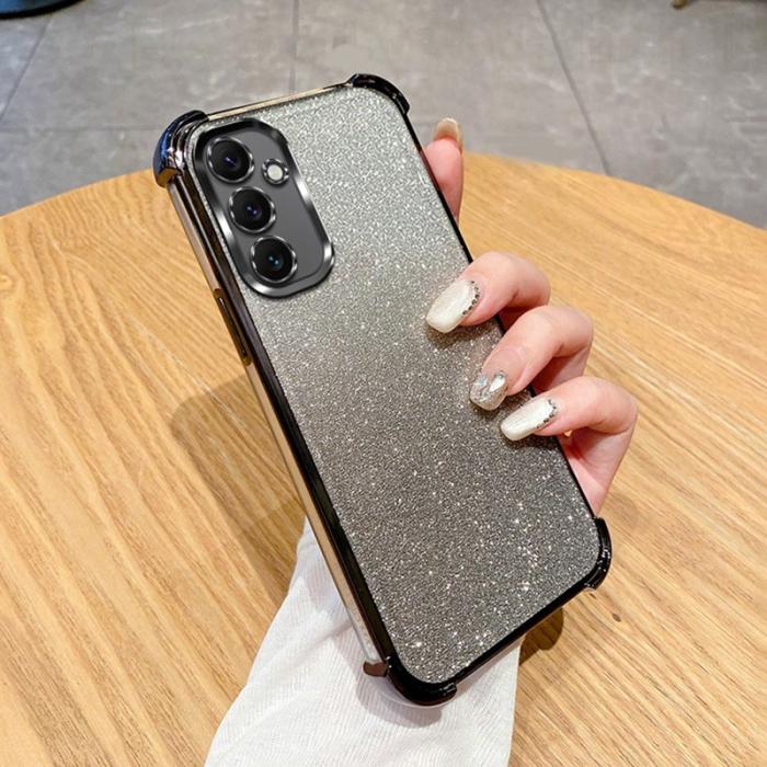 OEM - Samsung Galaxy A55 5G Skal Glitter TPU - Svart