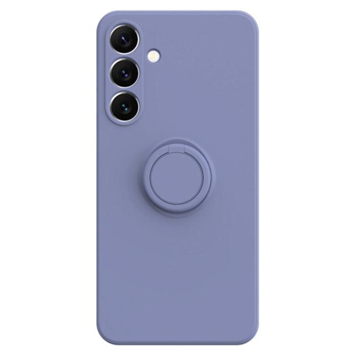 OEM - Samsung Galaxy A55 5G Skal Gummibeläggning TPU - Lavendelgrå