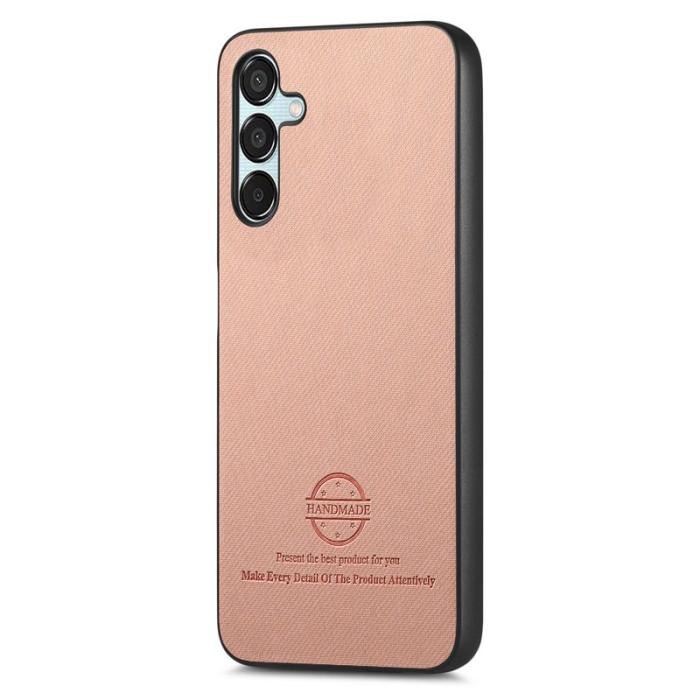 OEM - Mobilskal till Samsung Galaxy A55 5G Konstläder + Plast Anti-Drop - Rosa