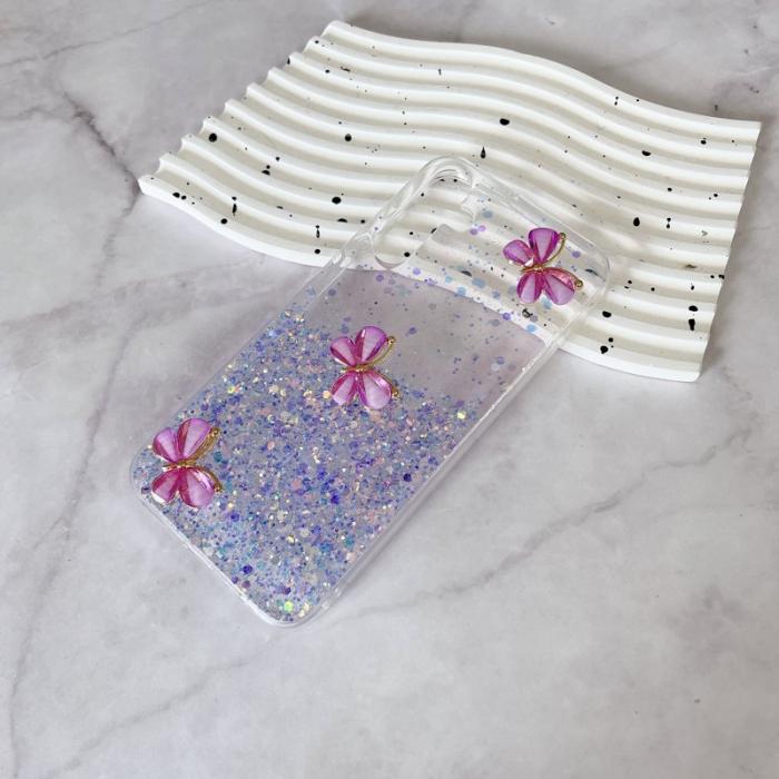 OEM - Samsung Galaxy A55 5G Skal Luminous TPU - Luminös Lila