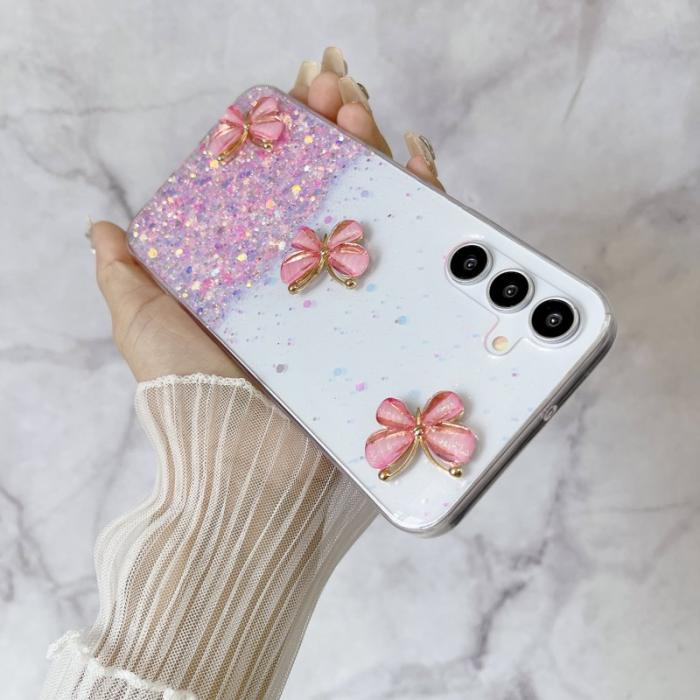 OEM - Samsung Galaxy A55 5G Skal Luminous TPU Skydd - Luminös Rosa