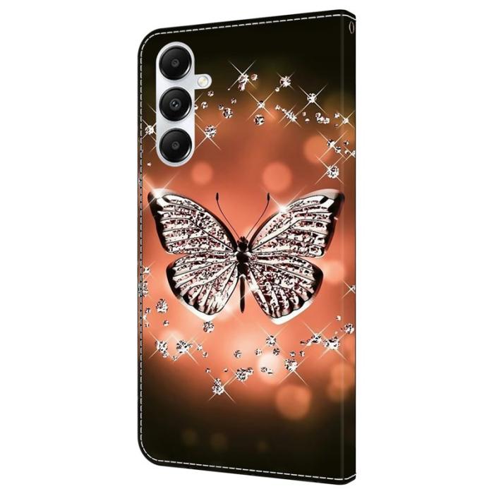 OEM - Samsung Galaxy A55 5G Skal Magnetiskt 3D-Mönster - Crystal Butterfly