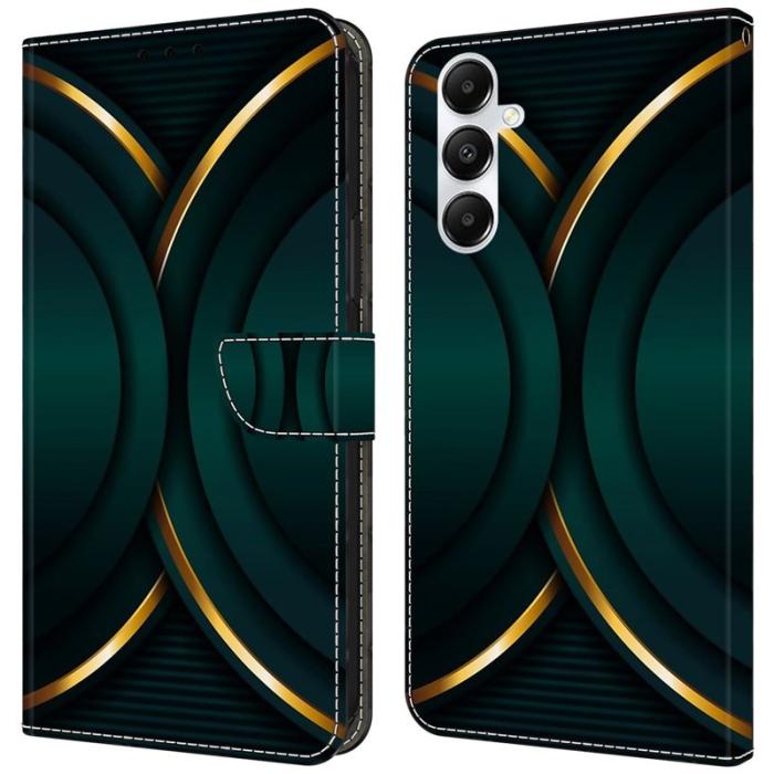 OEM - Samsung Galaxy A55 5G Skal Magnetiskt 3D-Mönster - Guld