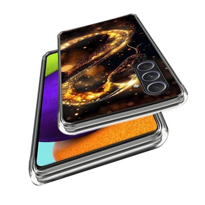 OEM - Samsung Galaxy A55 5G Skal Mönstertryckt Stötskydd TPU - Orm