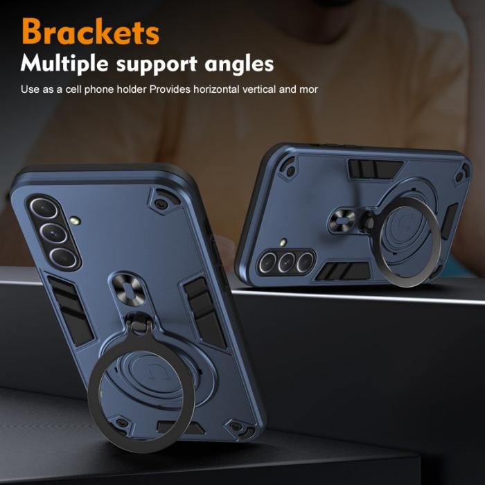 OEM - Samsung Galaxy A55 5G Skal Plast Drop Skydd - Blå