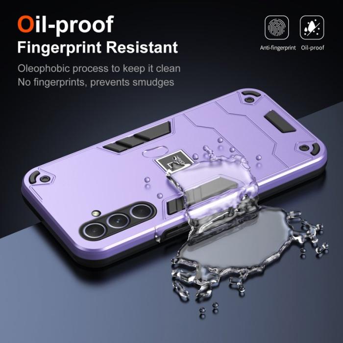 OEM - Samsung Galaxy A55 5G Skal Plast Drop-Skydd - Lila