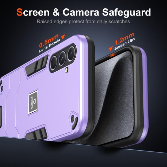 OEM - Samsung Galaxy A55 5G Skal Plast Drop-Skydd - Lila