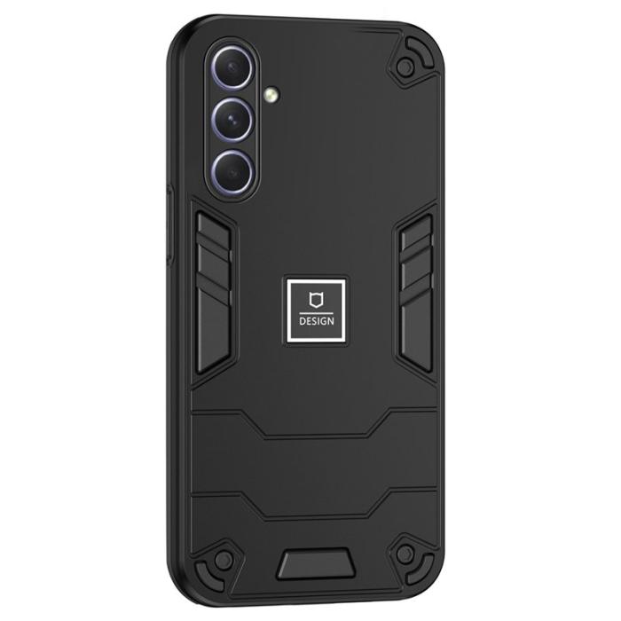 OEM - Samsung Galaxy A55 5G Skal Plast Drop-Skydd - Svart