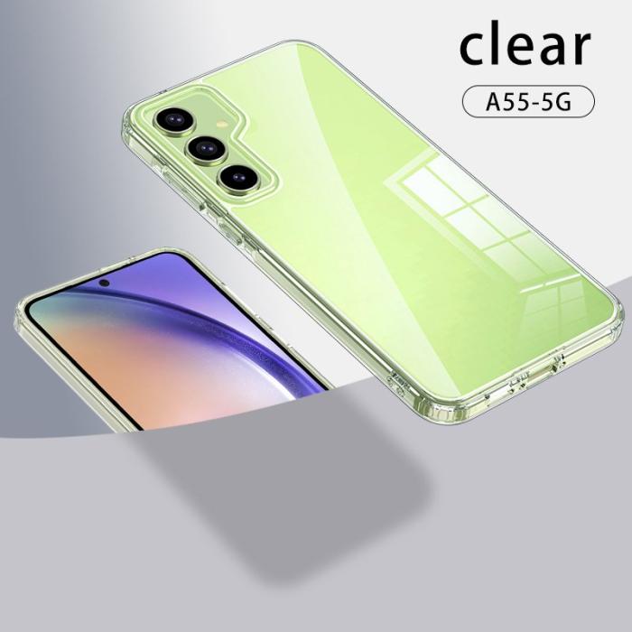 OEM - Samsung Galaxy A55 5G Skal Plast Drop Skydd - Transparent
