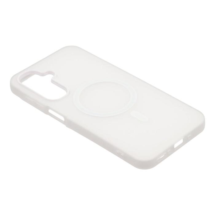 OEM - Samsung Galaxy A55 5G Skal Plast Frostad - Vit