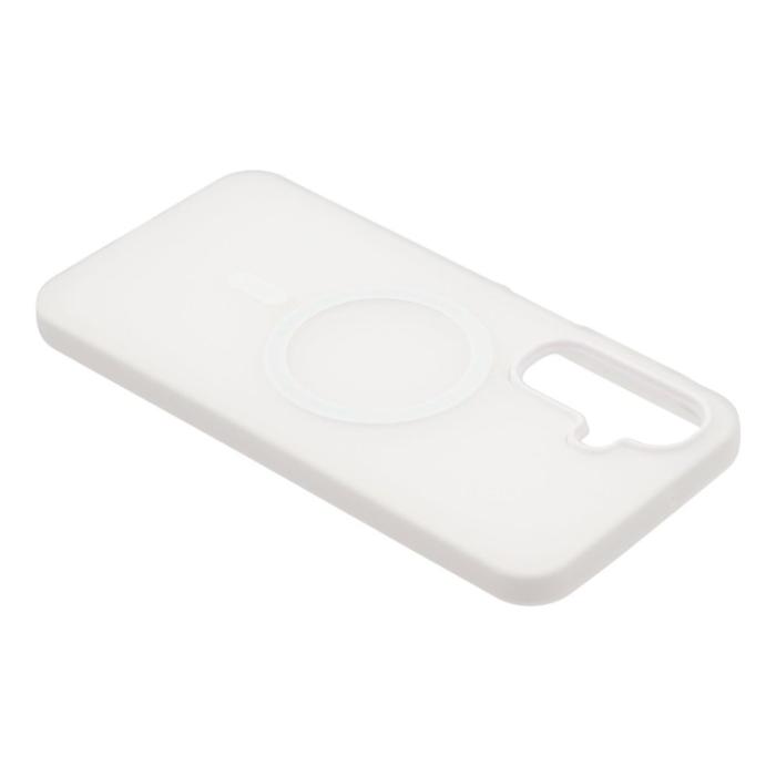 OEM - Samsung Galaxy A55 5G Skal Plast Frostad - Vit