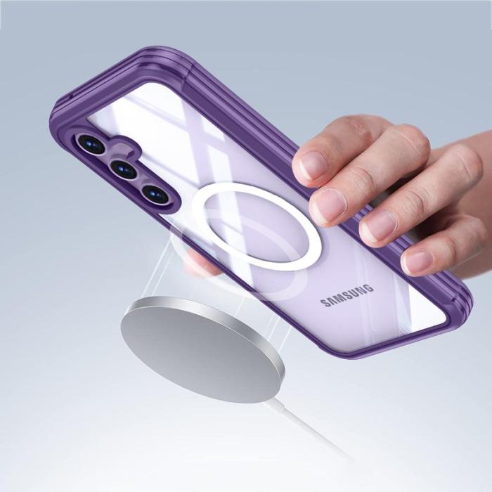 OEM - Samsung Galaxy A55 5G Skal Plast Full Protection - Lila