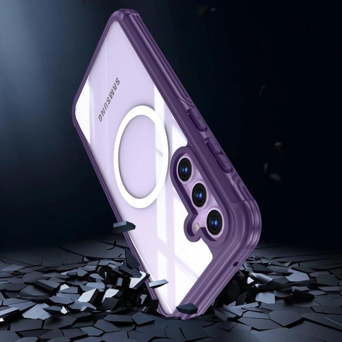 OEM - Samsung Galaxy A55 5G Skal Plast Full Protection - Lila