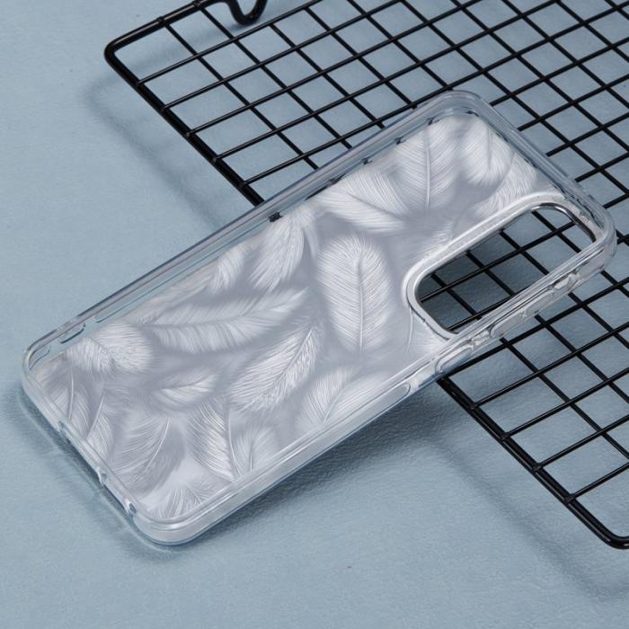 OEM - Samsung Galaxy A55 5G Skal Plast Skydd - Laser Blomma