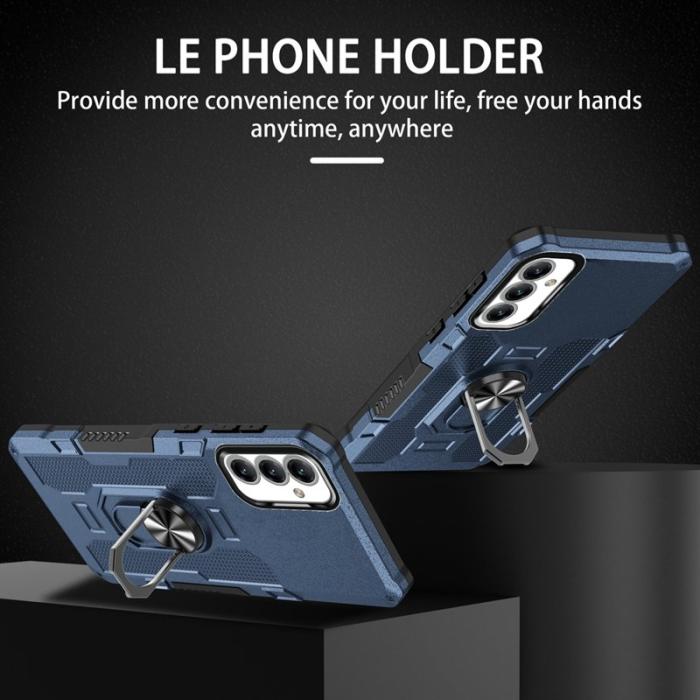 OEM - Samsung Galaxy A55 5G Skal Plast Stötsäker - Blå