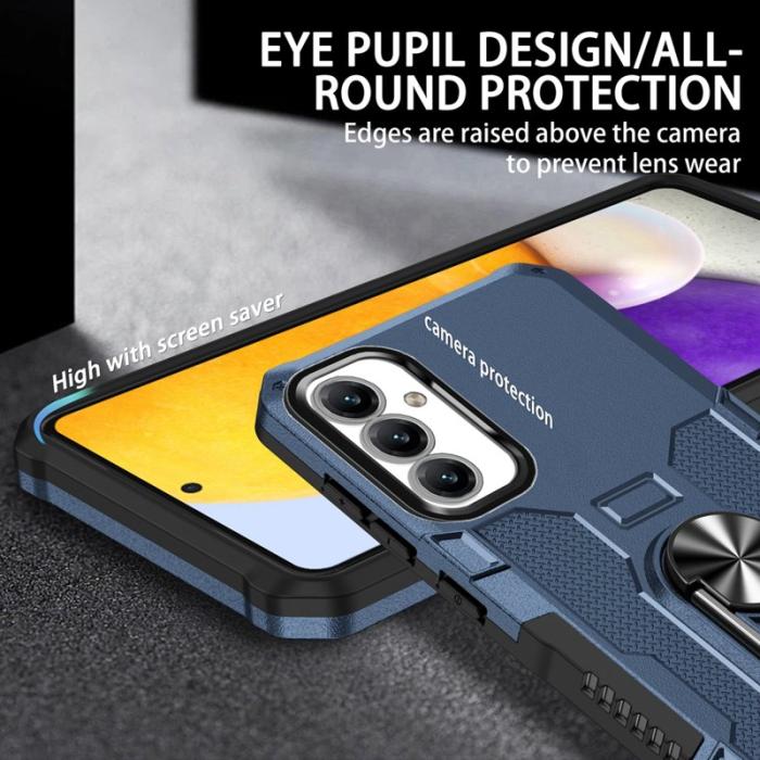 OEM - Samsung Galaxy A55 5G Skal Plast Stötsäker - Blå