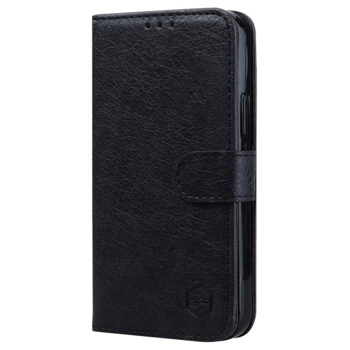 OEM - Samsung Galaxy A55 5G Skal PU Läder Ställfodral - Svart