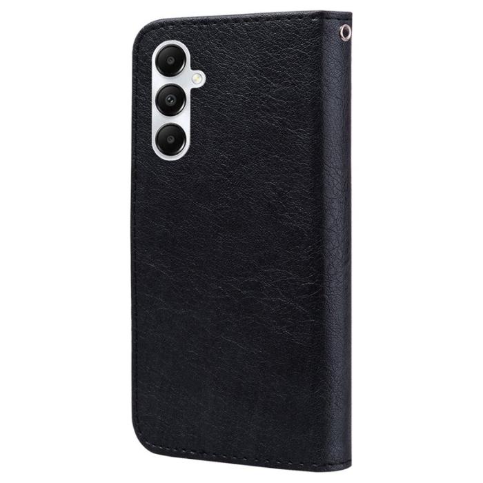 OEM - Samsung Galaxy A55 5G Skal PU Läder Ställfodral - Svart