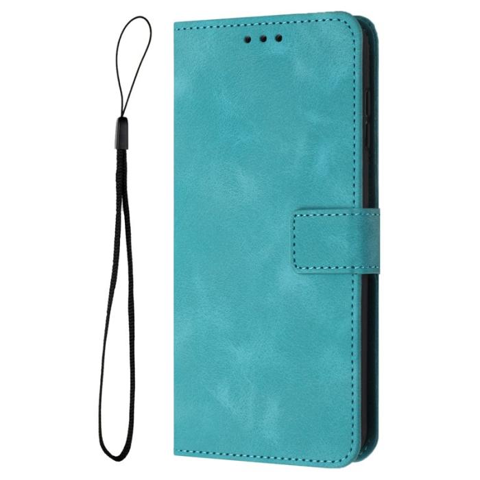 OEM - Samsung Galaxy A55 5G Skal PU Läder + TPU - Grön