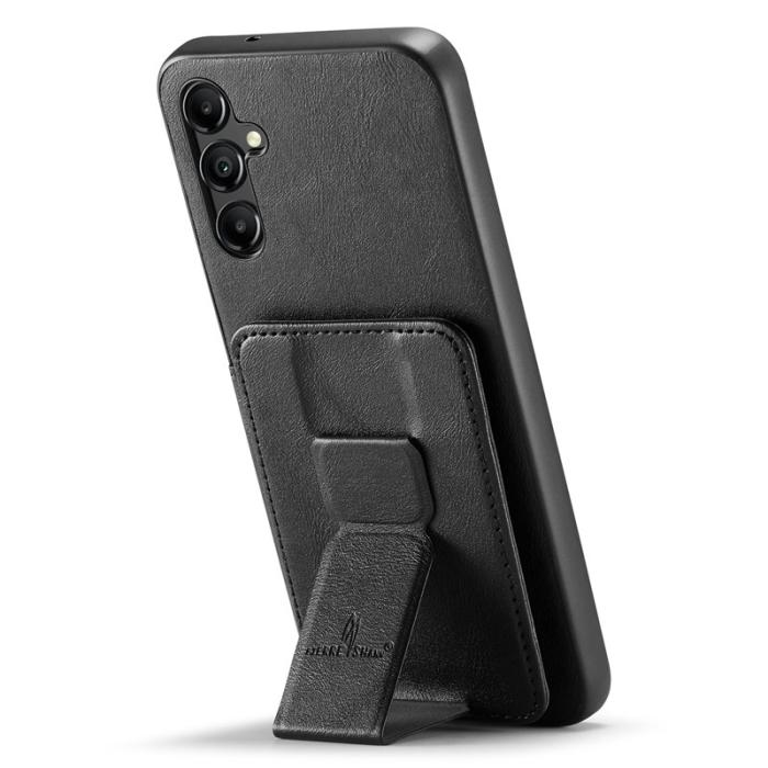 OEM - Mobilskal till Samsung Galaxy A55 5G PU Läder + TPU Skydd - Svart