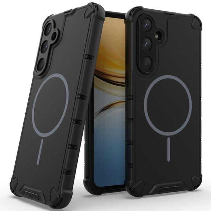 OEM - Samsung Galaxy A55 5G Skal Stötsäker TPU + PC - Svart