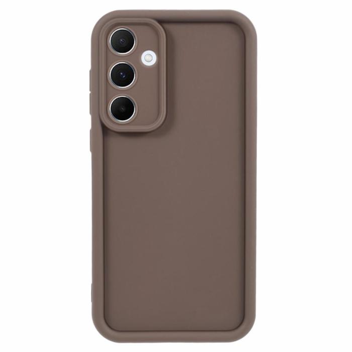 OEM - Samsung Galaxy A55 5G Skal TPU Anti-Drop Skydd - Brun