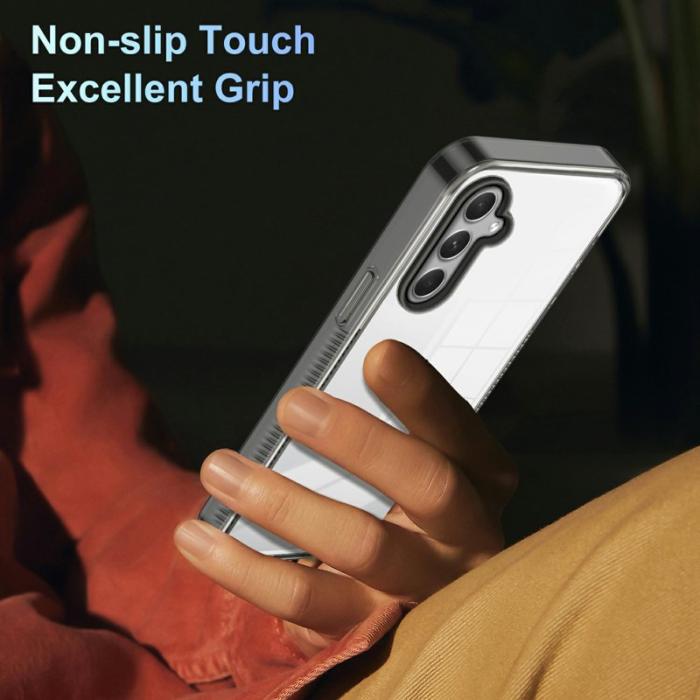 OEM - Samsung Galaxy A55 5G Skal TPU Anti-glid Stötsäker Bakskydd - Svart