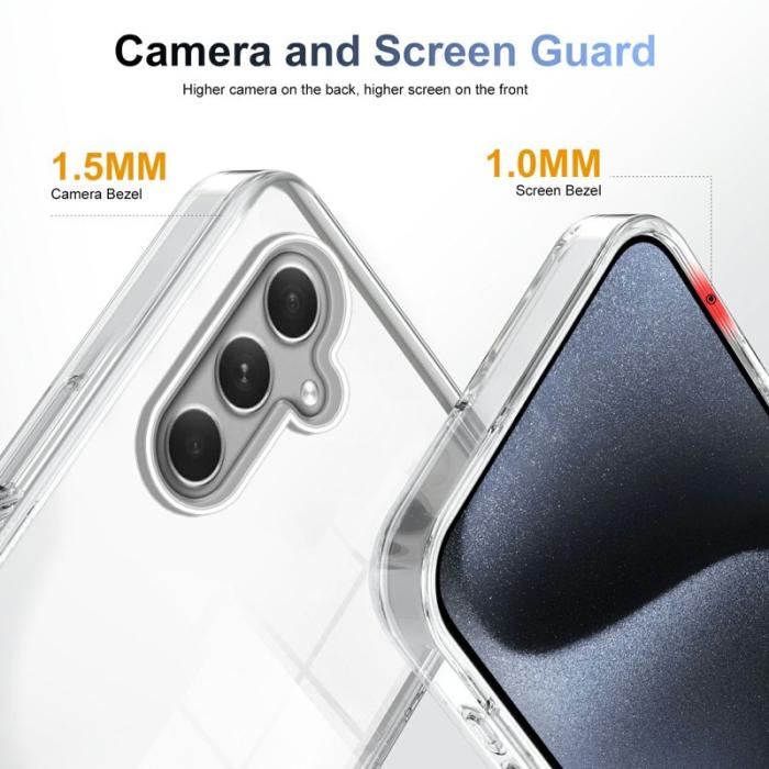 OEM - Samsung Galaxy A55 5G Skal TPU Anti-Slip Drop-Skydd - Transparent