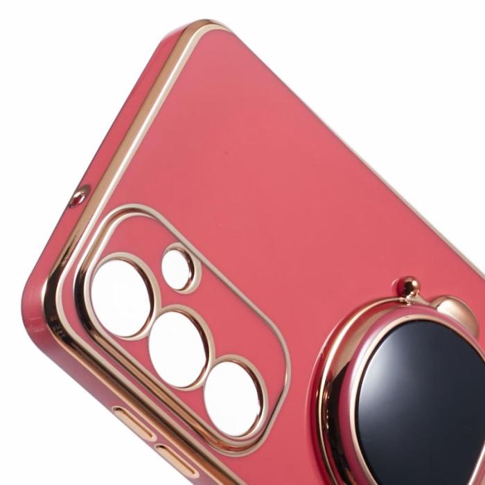 OEM - Samsung Galaxy A55 5G Skal TPU Electroplating Astronaut - Röd