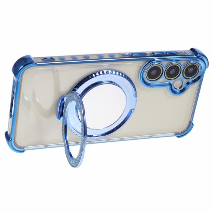 OEM - Samsung Galaxy A55 5G Skal TPU Electroplating - Blå