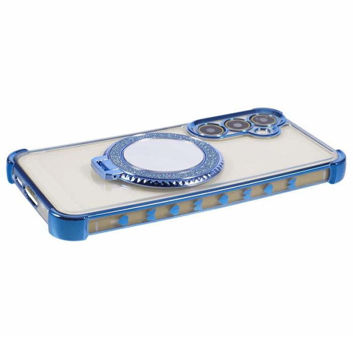 OEM - Samsung Galaxy A55 5G Skal TPU Electroplating - Blå