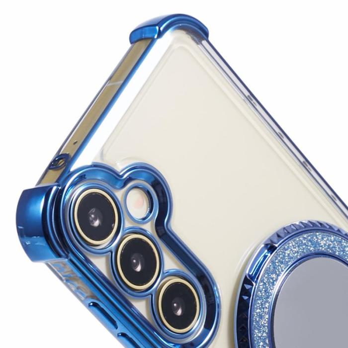 OEM - Samsung Galaxy A55 5G Skal TPU Electroplating - Blå