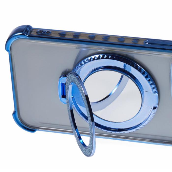 OEM - Samsung Galaxy A55 5G Skal TPU Electroplating - Blå