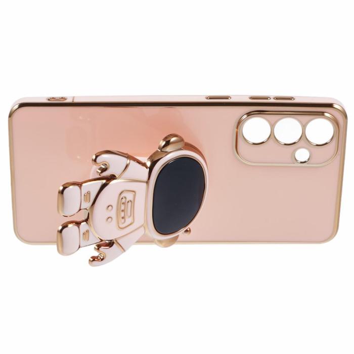 OEM - Samsung Galaxy A55 5G Skal TPU Electroplating - Rosa