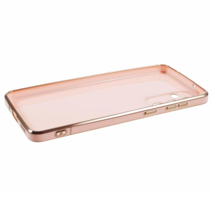 OEM - Samsung Galaxy A55 5G Skal TPU Electroplating - Rosa
