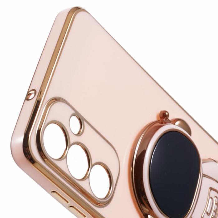 OEM - Samsung Galaxy A55 5G Skal TPU Electroplating - Rosa