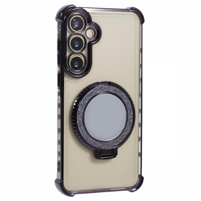 OEM - Samsung Galaxy A55 5G Skal TPU Electroplating - Svart