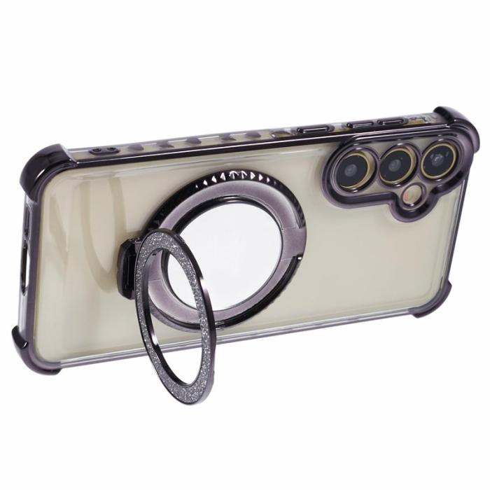 OEM - Samsung Galaxy A55 5G Skal TPU Electroplating - Svart