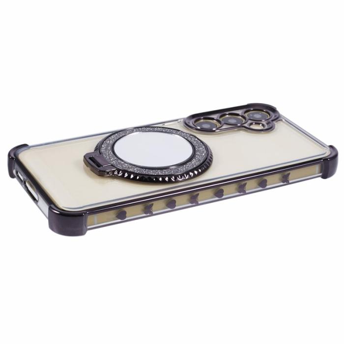 OEM - Samsung Galaxy A55 5G Skal TPU Electroplating - Svart