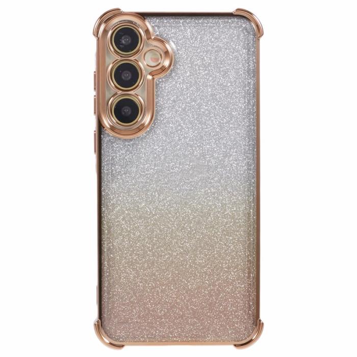 OEM - Samsung Galaxy A55 5G Skal TPU Glitter Gradient - Guld