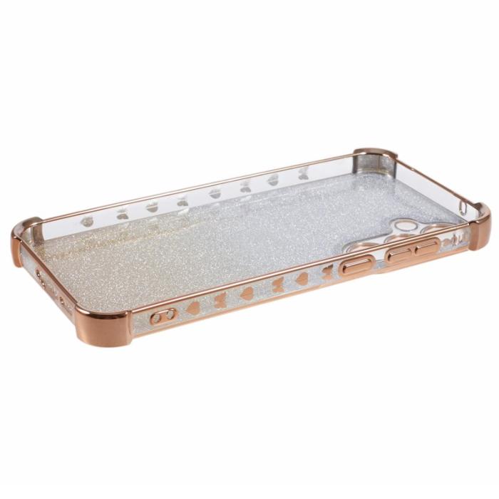 OEM - Samsung Galaxy A55 5G Skal TPU Glitter Gradient - Guld