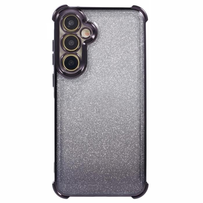 OEM - Samsung Galaxy A55 5G Skal TPU Glitter Gradient - Svart