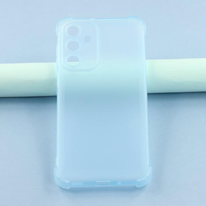 OEM - Samsung Galaxy A55 5G Skal TPU Matt Skydd - Transparent Blå