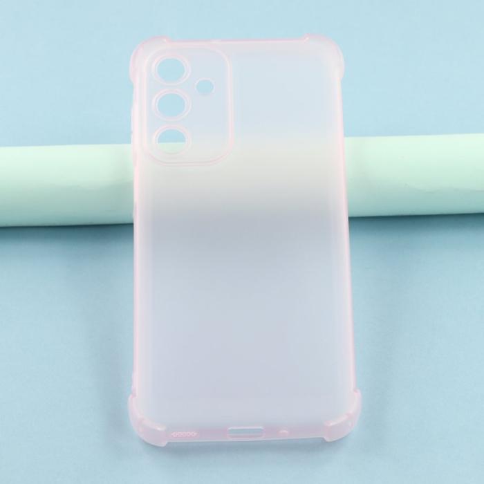 OEM - Samsung Galaxy A55 5G Skal TPU Matt Skydd - Transparent Rosa