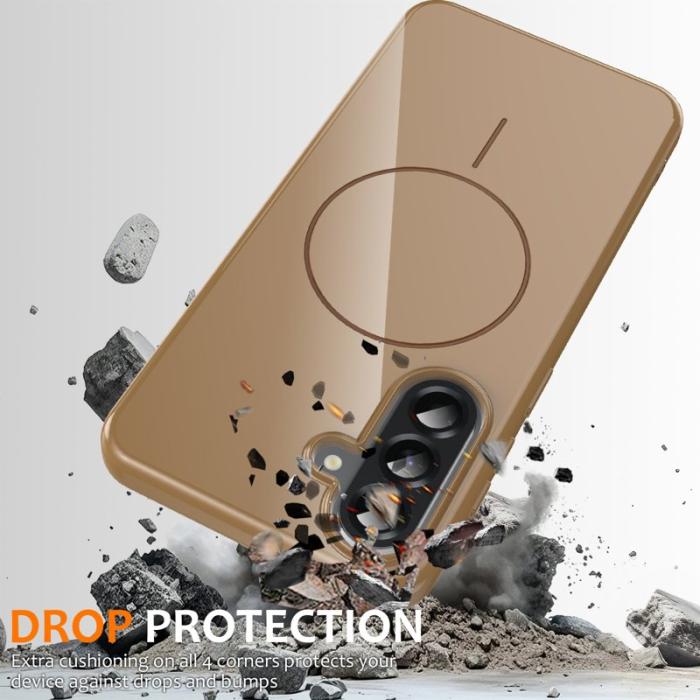 OEM - Samsung Galaxy A55 5G Skal TPU Med Snodd - Guld