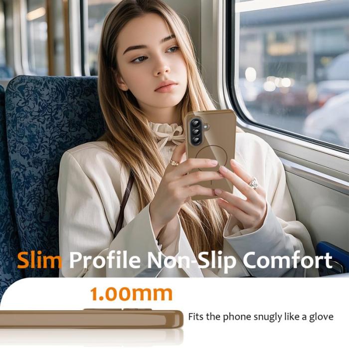 OEM - Samsung Galaxy A55 5G Skal TPU Med Snodd - Guld