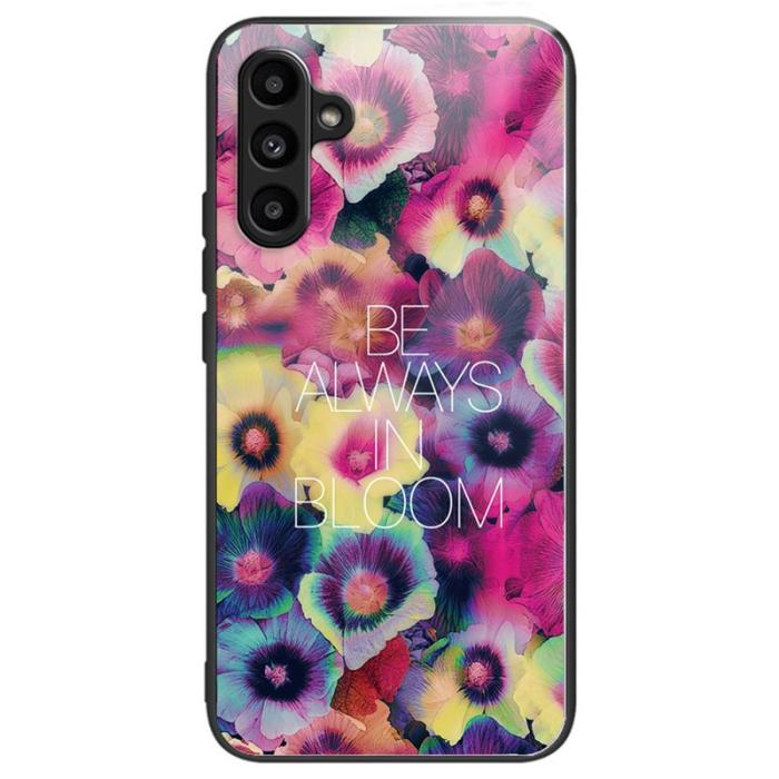 OEM - Samsung Galaxy A55 5G Skal TPU Mönster Skydd - Färgglada Blommor