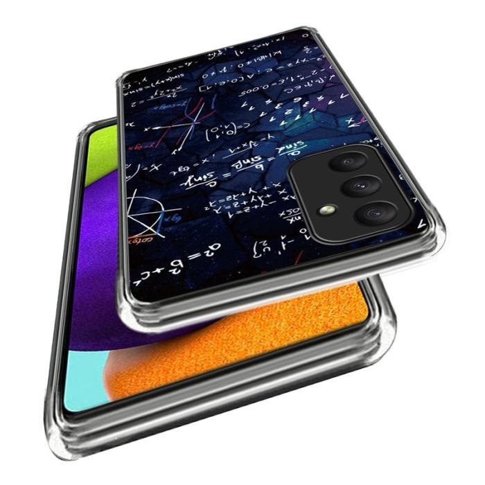 OEM - Samsung Galaxy A55 5G Skal TPU Mönster Slim Design - Equation - Flerfärgad