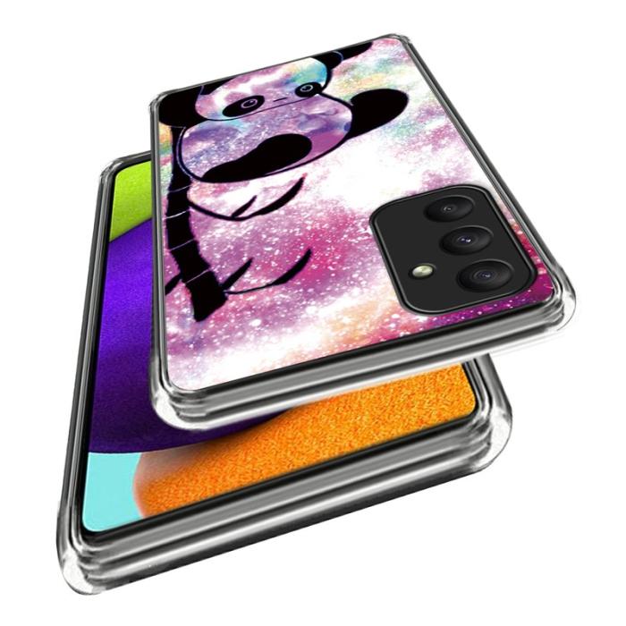 OEM - Samsung Galaxy A55 5G Skal TPU Mönster Slim Design - Panda